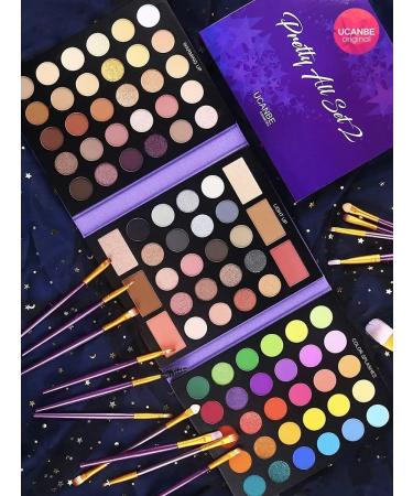 UCANBE Eye shadows bright and nude