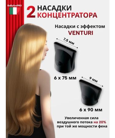 Babyliss Hair hair dryer with ionization 2100 Professional Levante - Buy Online on GoSupps.com