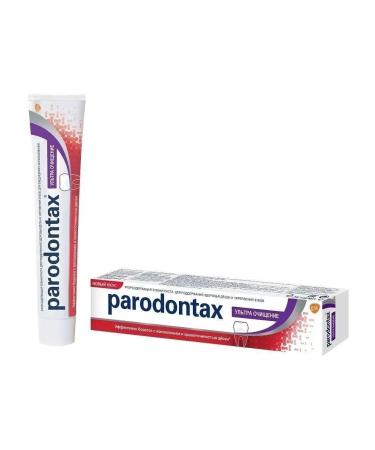 Parodontax Toothpaste periodontax ultra purification 75 ml 2 pcs - Buy Online on GoSupps.com