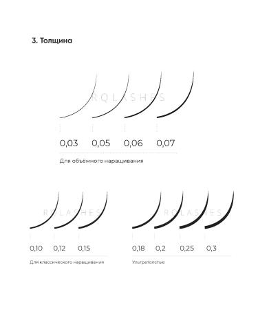 Le Maitre Eyelashes for increasing le mat 0.10 14 mm - Buy Online on GoSupps.com