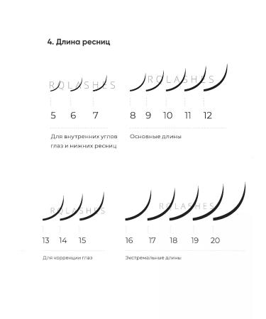 Le Maitre Eyelashes for increasing le mat 0.10 14 mm - Buy Online on GoSupps.com