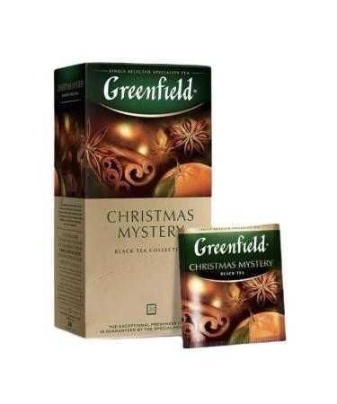 Greenfield Black tea Christmas mystery in bags 2 packs - Buy Online on GoSupps.com