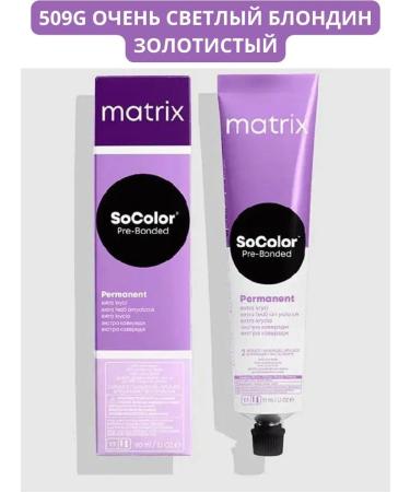 MATRIX Hair Cream 509G Very light blond golden 90ml
