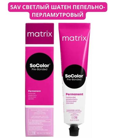 MATRIX Hair Cream 5AV light brown-haired Pepeln-Permur 90ml