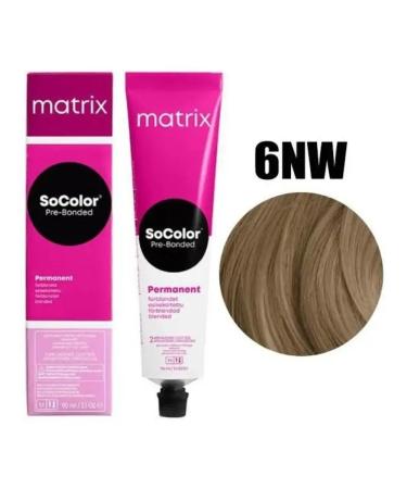 MATRIX Hair Cream 6NW dark blond warm natural 90ml - Buy Online on GoSupps.com