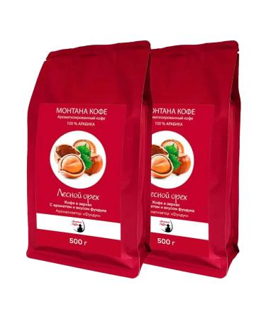 Montana coffee Coffee in granny granuts 1 kg (2 pcs 500 g)