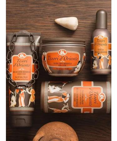 Tesori d'Oriente Body cream perfumed flower of Lotus oil shi 300 ml - Buy Online on GoSupps.com