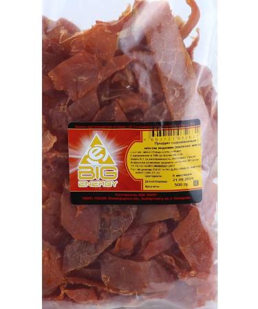 BERUSNEK jerky meat from turkey snack 500g - Buy Online on GoSupps.com