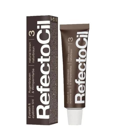 RefectoCil Eyebrow paint 3 Natural Brown brown - Buy Online on GoSupps.com