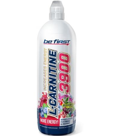 Be First l carnitine fat burner 1000 ml forest berries - Buy Online on GoSupps.com
