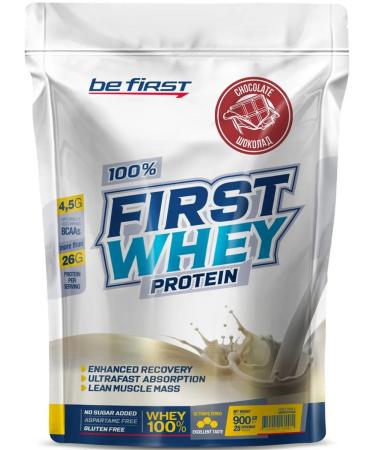 Be First Protein serum FIRST WHEY Instant 900 g chocolate - Buy Online on GoSupps.com