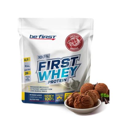 Be First Protein serum FIRST WHEY Instant 420 g chocolate - Buy Online on GoSupps.com