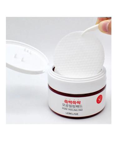 Lebelage Peeling pylings cleansing discs dry 60 pcs - Buy Online on GoSupps.com