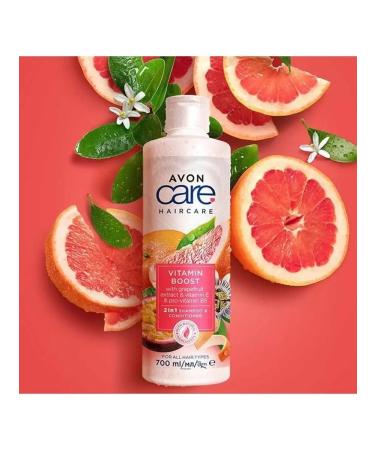 AVON 2 in 1 shampoo-controller for hair "Vitamin charge" - Buy Online on GoSupps.com