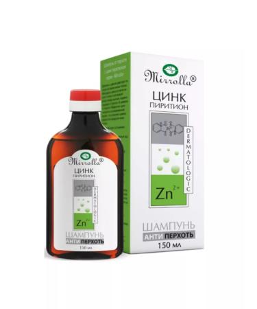 Mirrolla Lab LLC Shampoo with zinc pyridion 150 ml-2UP - Buy Online on GoSupps.com