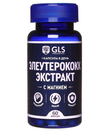 GLS pharmaceuticals Eleutherococcus extract with magnesium 60 pcs