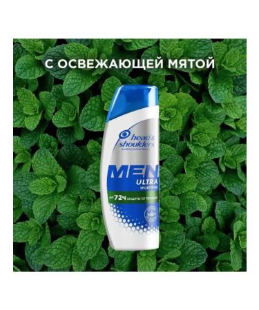 Head&Shoulders FOR MEN Sports Fresh 400ml shampoo - Buy Online on GoSupps.com