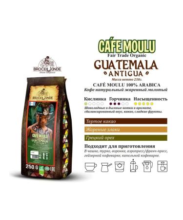 Broceliande Coffee ground Guatemala Antigua 250 gr - Buy Online on GoSupps.com
