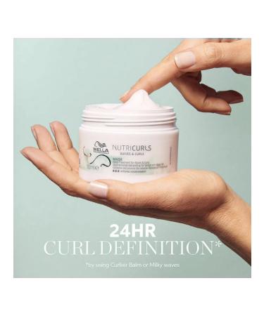 WELLA Nutricurls Waves Curls mask for curly hair 150 ml - Buy Online on GoSupps.com