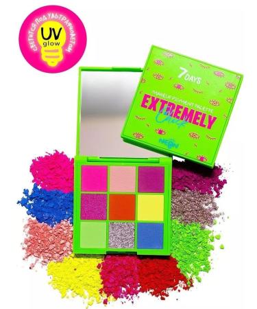 7DAYS Eye shadows matte