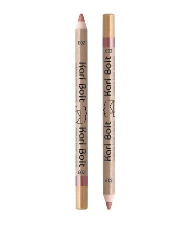 Karl Bolt E02 Pencil shades of eyebrows waterproof wax 24h - Buy Online on GoSupps.com