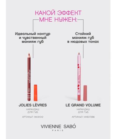 VIVIENNE SABO Lip pencil nude Jolies Levres tone 110 winery - Buy Online on GoSupps.com