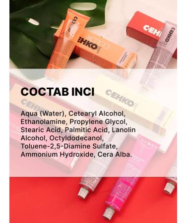 CEHKO Hair dye without ammonia 4 7 professional - Buy Online on GoSupps.com