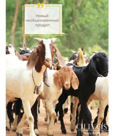 OLIVOS Liquid olive soap goat milk 450 ml - Buy Online on GoSupps.com