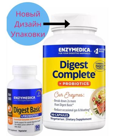 iHerb Enzymes and probiotics Digest Basic + Probiotics EnzyMedica - Buy Online on GoSupps.com