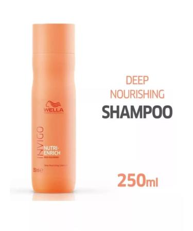 WELLA Invigo Nutri-Enrich Moisturizing Hair Shampoo 250 ml - Buy Online on GoSupps.com
