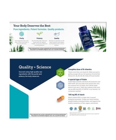 Life extension B vitamins - Buy Online on GoSupps.com