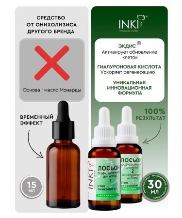 INKI Lotion antifungal for nails Stop Oniholyisis No. 1 - Buy Online on GoSupps.com