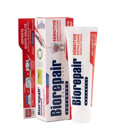 Biorepair Sensitive Double Action Toothpaste 75 ml - Buy Online on GoSupps.com