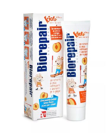 Biorepair Children's paste KIDS with peach extract 50 ml - Buy Online on GoSupps.com