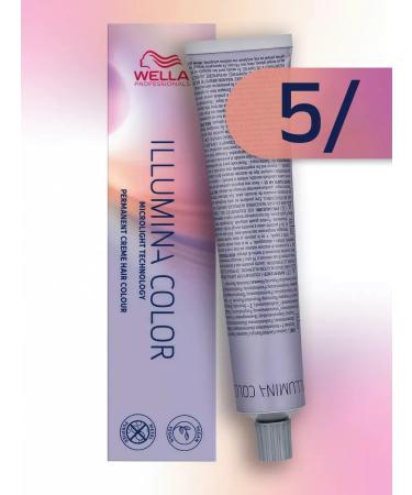 WELLA PROFESSIONALS Persistent hair cream Illumina Color 5