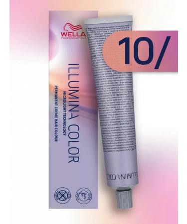 WELLA PROFESSIONALS Persistent Hair Cream Illumina Color 10