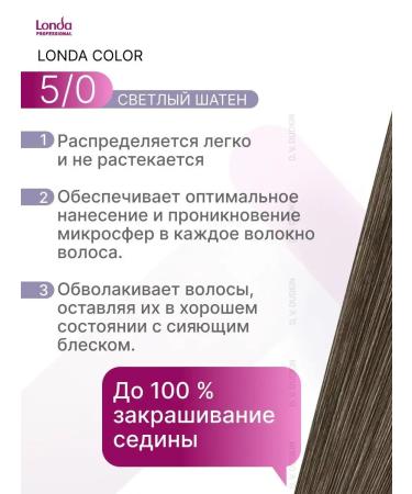 Londa Professional Londa Color 5 0 60 ml hair cream - Buy Online on GoSupps.com