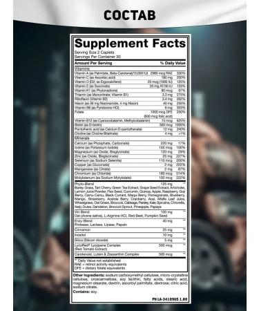 Mutant Vitamins Core Series Multi Vitamin - Buy Online on GoSupps.com