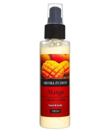 AROMA FUSION Hand cream Lotion for body moisturizing mango 100ml - Buy Online on GoSupps.com