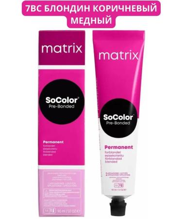 MATRIX Hair Cream 7BC Blond Brown-Honey 90ml