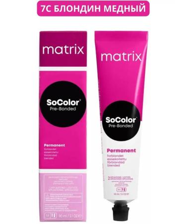 MATRIX Hair color cream 7C Blond Copper 90ml