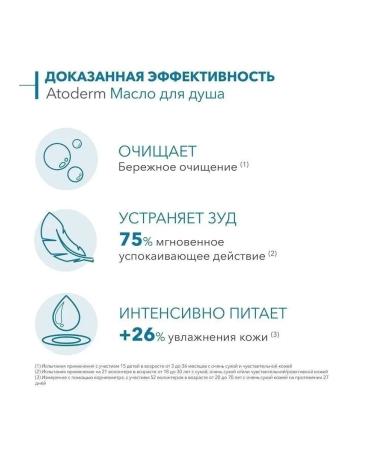 Bioderma Shower gel oil for very dry skin atoderm 200 ml - Buy Online on GoSupps.com