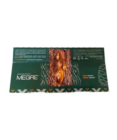 MEGRE Paste toothpass with cedar nut oil and gum 60ml*2pcs - Buy Online on GoSupps.com