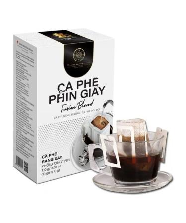TRUNG NGUYEN Vietnamese ground coffee in the Fusion Blend Drip packages 10 packs - Buy Online on GoSupps.com