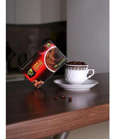 Vietnamese soluble black coffee G7 Trung NGUYEN 45 pack - Buy Online on GoSupps.com
