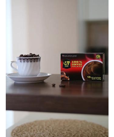 Vietnamese soluble black coffee G7 Trung NGUYEN 45 pack - Buy Online on GoSupps.com