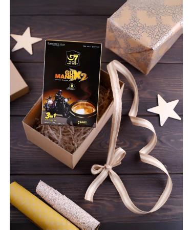 TRUNG NGUYEN Vietnamese soluble coffee G7 Strong Gu Manh X2 (12x25g) - Buy Online on GoSupps.com