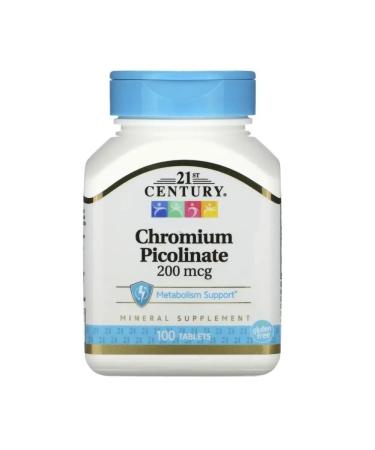 21st Century Picoline chromium vitamins