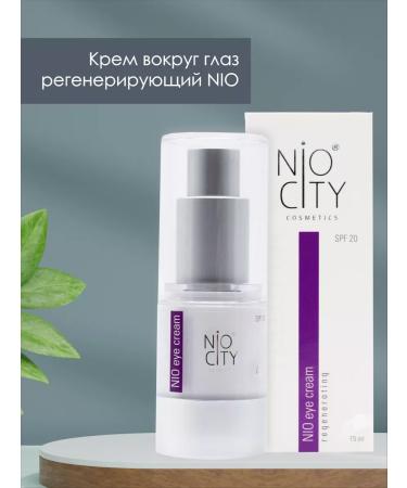 NIO CITY Cream around the eyes regenerative SPF 20 - Buy Online on GoSupps.com