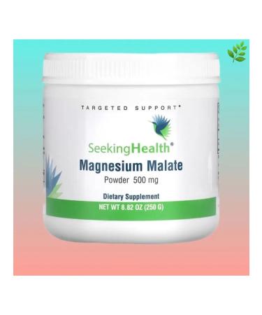 Seeking Health Magnesium Malat in powder 500 mg 250 g - Buy Online on GoSupps.com